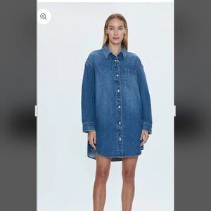 Pistola Blue Denim Shirt Dress